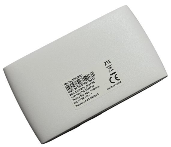 Роутер модем 4G ZTE MF 920 LTE WIFI вайфай 3G 150 Мбіт для київстар лайф водафон | Зображення 4