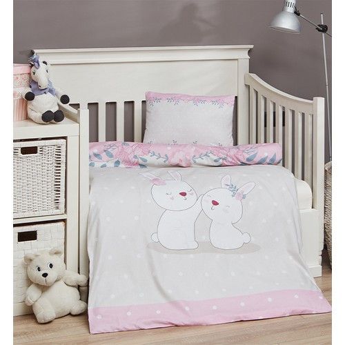 Комплект постельного белья в кроватку Charlotte Baby 100х150 Elegant Rabbit | Зображення 4