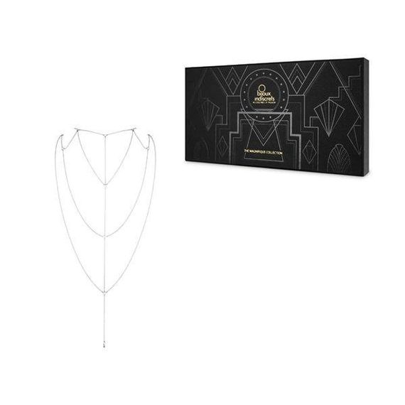 Ланцюжок для спини Bijoux Indiscrets Magnifique Back and Cleavage Chain — Silver | Зображення 3