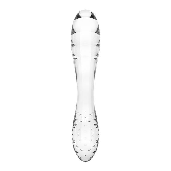 Скляний фалоїмітатор Satisfyer Dazzling Crystal 1 Transparent прозорий sexstyle | Зображення 10