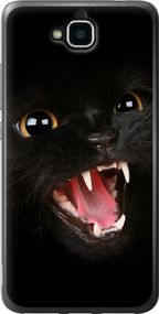 Чехол на Huawei Y6 Pro Чёрная кошка "932u-355-17620"