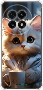 Чохол на OnePlus 13 5G Білий кіт "5646sp-3875-2448"
