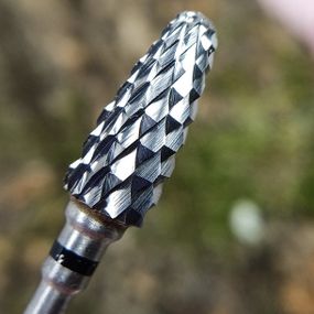 Фреза твердосплавная кукуруза черная Formula Profi (диаметр 6мм / рабочая часть 14,5мм)