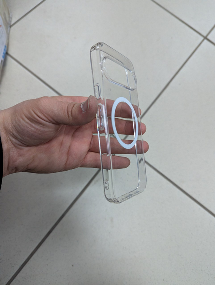 Чохол Wlons Hybrid для Google Pixel 9 Pro Magnetic MagSafe прозорий протиударний PC+TPU | Зображення 1