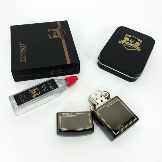 Вітрозахисна запальничка Zorro HL-300, Запальнички подарунки для чоловіків, UP-369 Запальничка бензин | Зображення 7