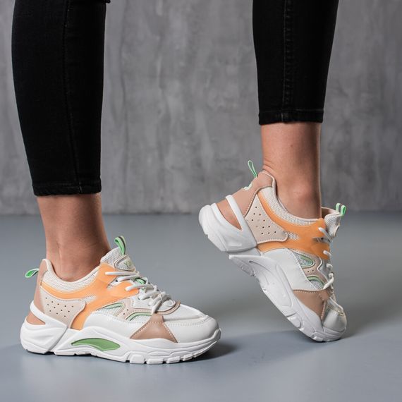 Кроссовки женские Fashion Jasper 3791 40 размер 25 см Белый | Зображення 2
