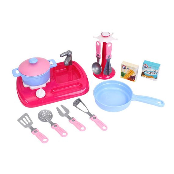 Іграшка "Кухня з набором посуду ТехноК", арт. 7280TXK | Зображення 5