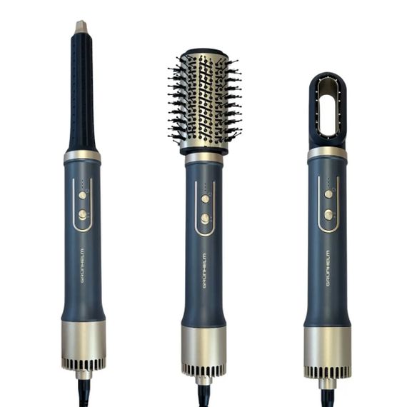 Фен-щітка Grunhelm GHD-835 1200 Вт чорний | Зображення 1