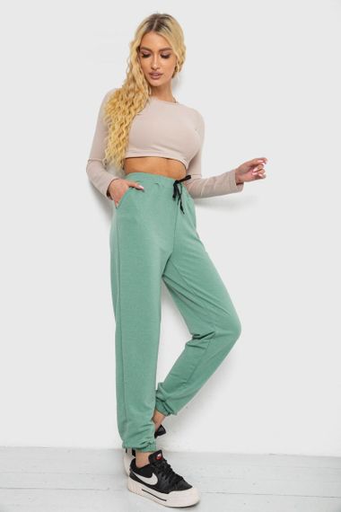 Спортивні штани жіночі, колір оливковий, 238R121 | Зображення 1