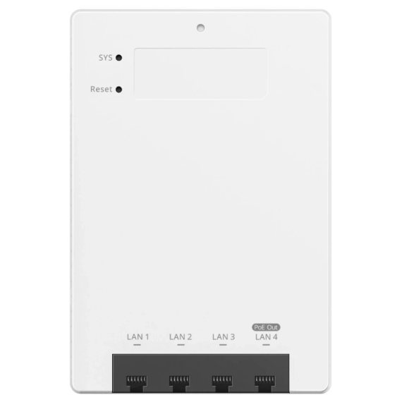 Ruijie Reyee RG-RAP72-Wall Wi-Fi 7 внутрішня дводіапазонна Точка доступу | Зображення 3