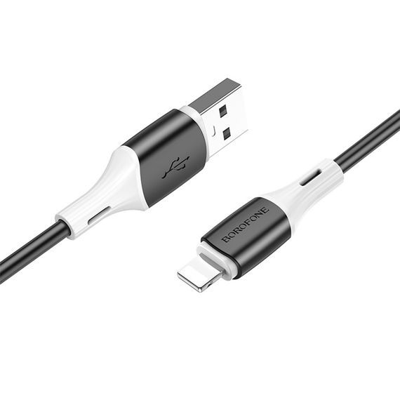 Кабель Borofone BX79, USB-Lighting, 2.4A, довжина 1м, Black, BOX | Зображення 2