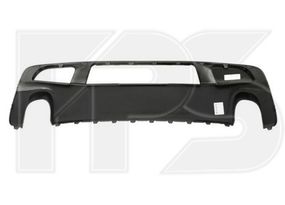 Спойлер заднього бампера JEEP CHEROKEE 13- задн. чорн. під два вихлопа (trailhawk), 5QZ58XS9AA