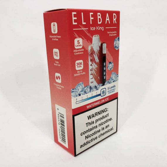Elf Bar Ice King 30000. Кавун (Watermelon) | Зображення 1