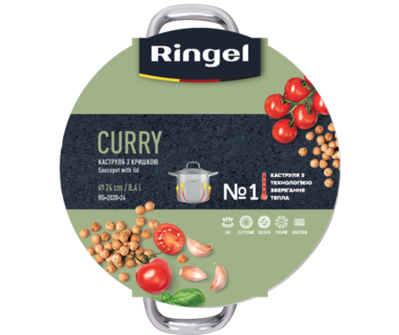 Каструля Ringel Curry (8.4 л) 24 см | Зображення 5