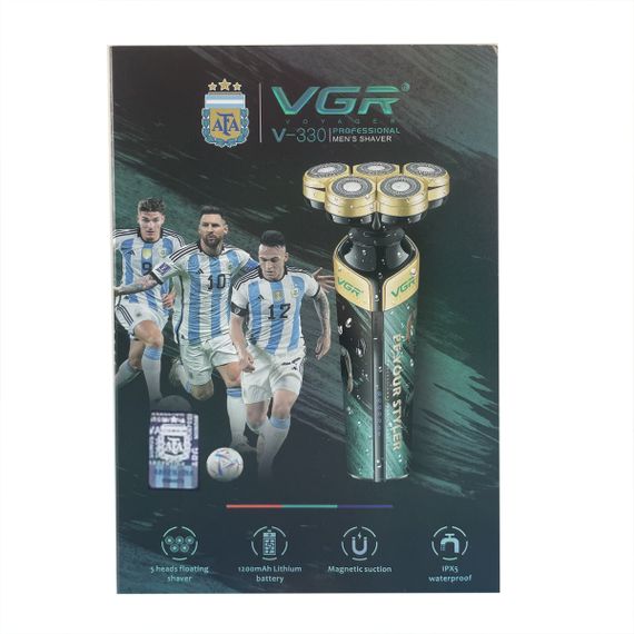 Електробритва VGR V-330 золотиста | Зображення 1