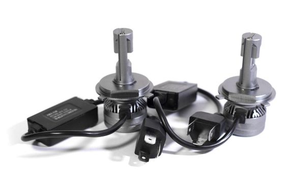 Комплект світлодіодних ламп TBS Design T8 PRO H4 12-24 V 110 W P43t 11000 lm 6000 K | Зображення 6