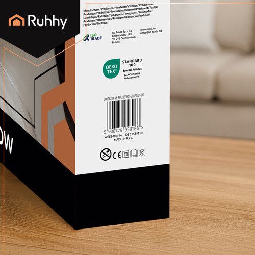 Електрогрілка для спини та шиї RUHHY 60х38 см — тепло, що піклується про вас щодня. | Зображення 5