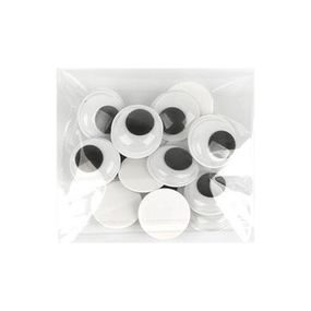 Творческий набор для аппликаций "Глаза" ЕД-528, 25 мм, 10 грамм, 28 штук