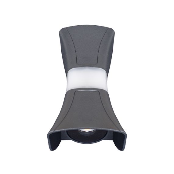 Светильник фасадный LED 7W IP54 Black WW (AL-613/2)