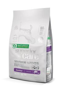 Nature's Protection Superior Care White Dogs Grain Free Junior All Breeds Сухий корм для цуценят з білою шерстю 10 кг