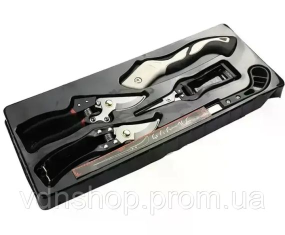 Набір садових інструментів Garden Set SK-5 – секатори, ніж для щеплення, набір для щеплення, інструменти для обрізання дерев і | Зображення 3