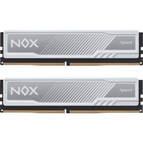 Модуль памяти для компьютера DDR4 16GB (2x8GB) 2666 MHz NOX White Apacer (AH4U16G26C08YMWAA-2)