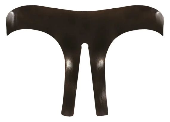 Латексні трусики-сліп з розрізом sexstyle | Зображення 3