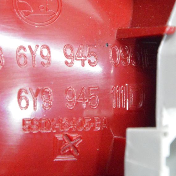 Ліхтар задній лівий Skoda Fabia I 2004-2007 рестайл Фара стоп задня ліва Шкода Фабія 1 6Y9945095E 6Y9945111D | Зображення 3