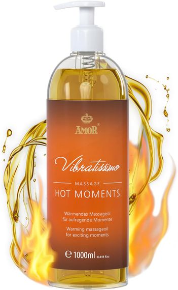 Масажна олія - Vibratissimo Hot Moments, 1000 мл