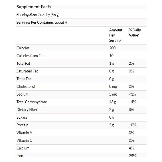 Суперфуд NOW Foods Real Food, Organic Quinoa Spaghetti, 8 oz 227 g NOW-06325 | Зображення 2