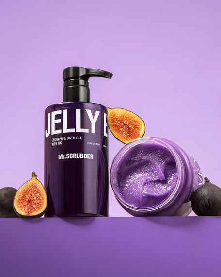 Гель для душу Mr. Scrubber Jelly Bubbles Ripe Fig (500 ml) | Зображення 1