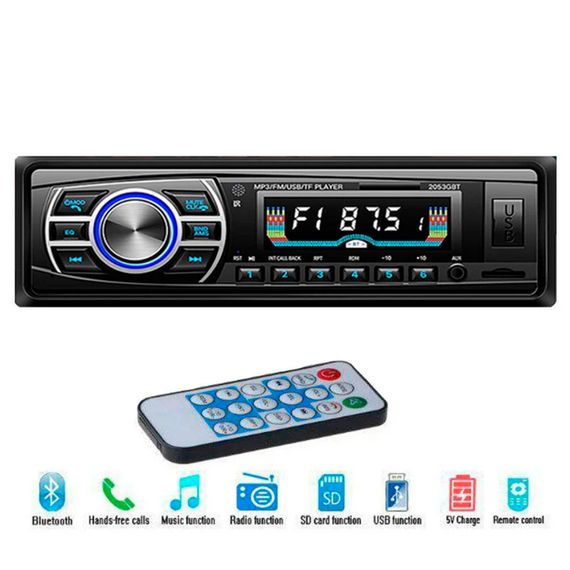 Автомагнітола 1DIN MP3-8506BT RGB Bluetooth 2.0 (MER-12631_552) | Зображення 2