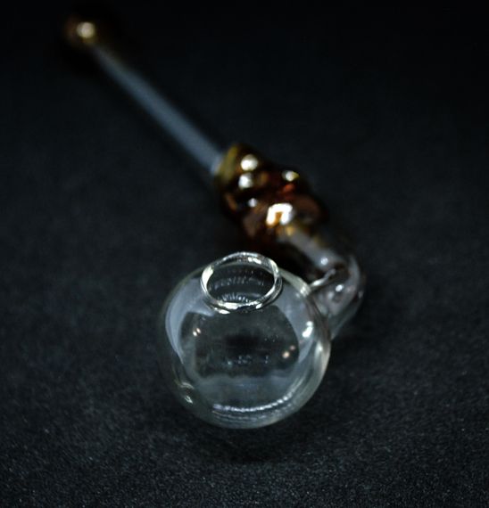 Стеклянная трубка Death Head Oil