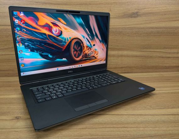 Мобільна робоча станція Б-клас Dell Precision 7760 / 17.3" (3840x2160) IPS / Intel Xeon W-11855M (6 (12) ядер по 3.2 - 4.9 GHz) / 64 GB DDR4 / 1000 GB SSD / nVidia RTX A4000, 8 GB GDDR6, 256-bit / WebCam / Windows 11 б/в + Подарунок Бездротова миша | Зображення 4