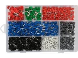 Набір наконечників для кабеля з ізоляцією YATO, 1200 шт, в футлярі Польща YATO YT-068914