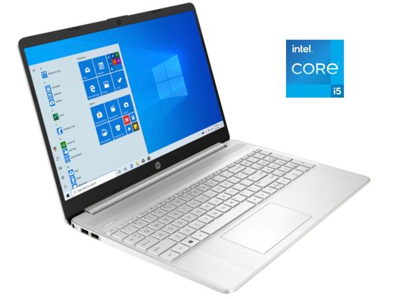 Ультрабук Б-клас HP Laptop 15s-fq2621n / 15.6" (1920x1080) TN / Intel Core i5-1135G7 (4 (8) ядра по 2.4 - 4.2 GHz) / 8 GB DDR4 / 512 GB SSD M.2 / Intel Iris Xe Graphics / WebCam / Win 11 Home б/в