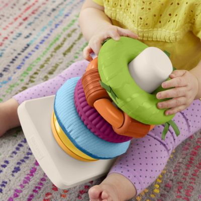 Розвиваюча іграшка Fisher-Price Пірамідка Розвиток сенсорики (HXK47) | Зображення 5