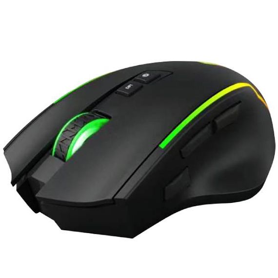 Мишка XTRIKE ME GM-518, ігрова 12800dpi., 9кн., RGB, високий профіль, чорна | Зображення 3