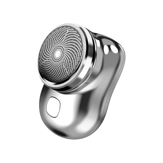 Акумуляторна міні бритва Ckeyin 10P електробритва бездротова роторна, для чоловіків, дорожня