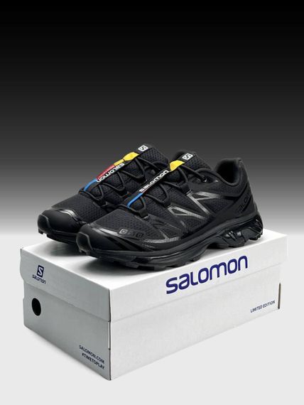 Чоловічі кросівки Salomon XT-6 All Black , В'єтнам 46 | Зображення 3