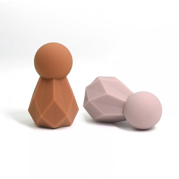 Вібратор для клітора у вигляді кристала Sweet Em Velvet Lure, 10 режимів вібрації, рожевий Sex Aura | Зображення 5