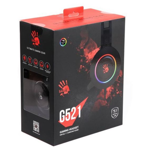 Навушники A4Tech Bloody G521 Black | Зображення 4