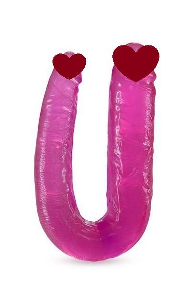Подвійний фалоімітатор B YOURS DOUBLE HEADED DILDO PINK sexstyle