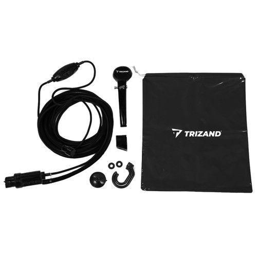 Портативный туристический душ/автомобильный душ с насосом 12В 60 Вт Trizand 8877 | Зображення 8