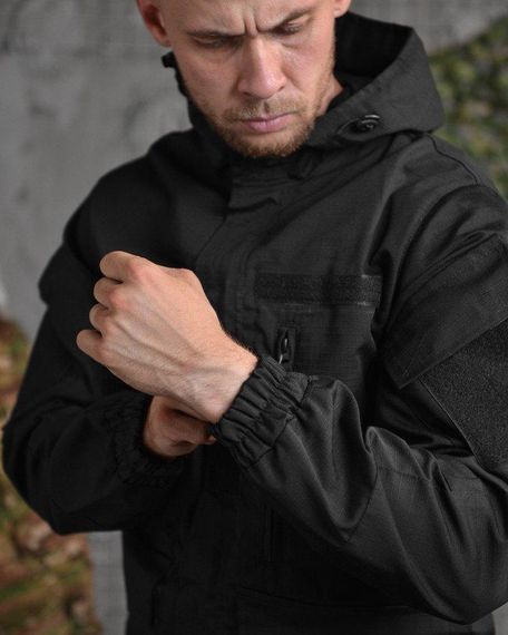 Тактична куртка кайот mansory black НП4885 | Зображення 7