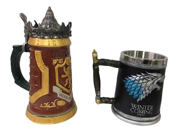 Подарунковий набір Кухоль Game Of Thrones House Lannister і Кухоль Winter Is Coming Stark Будинок Старків | Зображення 2