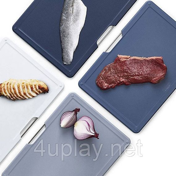 Набір з 4-х обробних дошок Джозеф Джозеф Joseph Joseph Folio Cutting Board Set Large 60184 Оригінал | Зображення 5