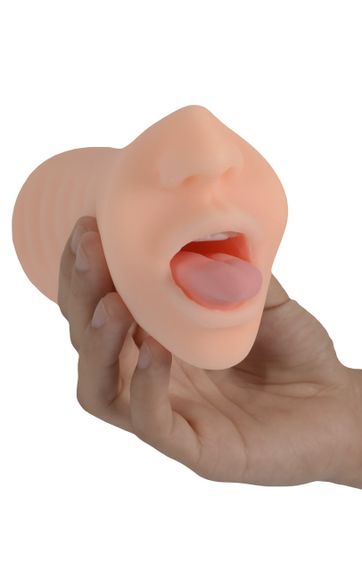 Мастурбатор — MINI Mouth Tongue (Ротик) Sex Aura | Зображення 4