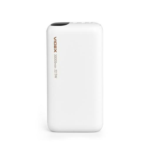 Павербанк 30000mAh Videx VPB-297-W 22,5W білий | Зображення 1