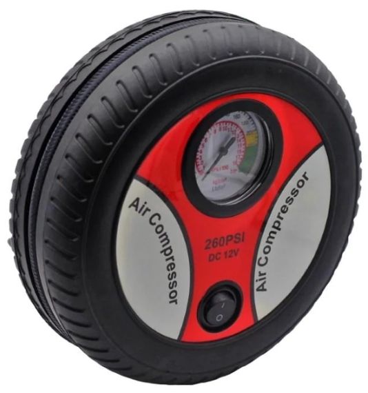Автомобільний компресор Air Compressor, Компресор міні для підкачування коліс   знижка | Зображення 3